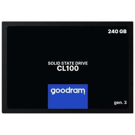 Goodram ssd 240gb sata3 cl100 gen 3