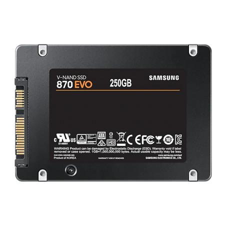 Samsung 870 evo ssd 250gb 2.5" sata3