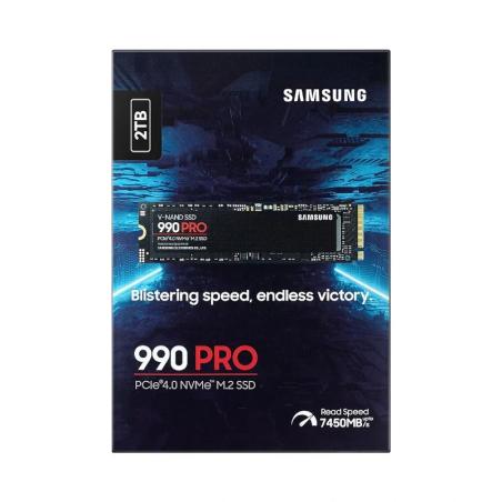 Samsung 990 pro ssd 2tb pcie 4.0 nvme m.2