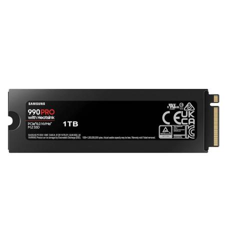 Samsung 990 pro heatsink ssd 1tb pcie 4.0 nvme m.2