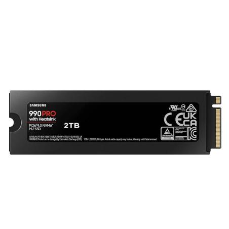 Samsung 990 pro heatsink ssd 2tb pcie 4.0 nvme m.2