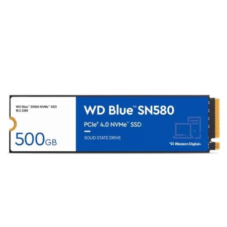 Wd blue sn580 wds500g3b0e ssd 500gb nvme gen4