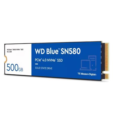 Wd blue sn580 wds500g3b0e ssd 500gb nvme gen4