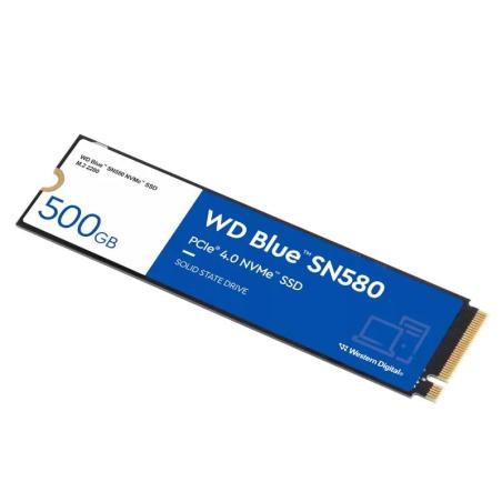 Wd blue sn580 wds500g3b0e ssd 500gb nvme gen4