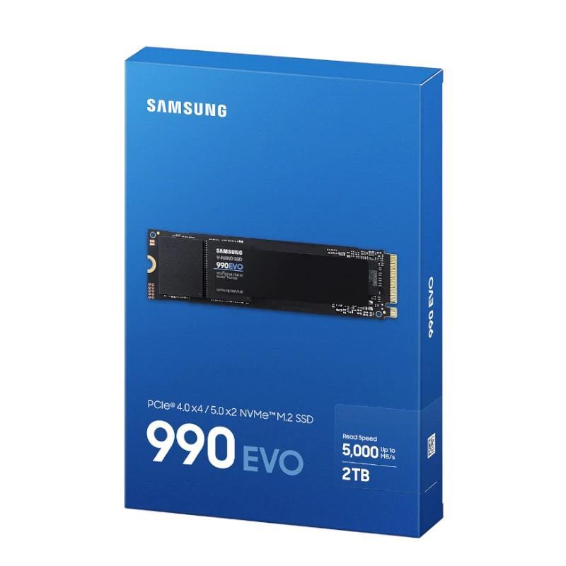Samsung 990 evo ssd 2tb pcie 4.0x4 5.0x2 nvme 2.0