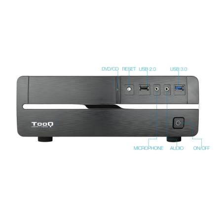 Tooq caja micro atx/itx tqc-3005u3 500w usb3.0