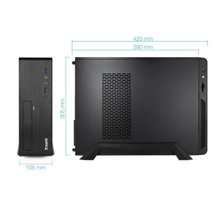 Tooq caja micro atx/itx tqc-3006du3c 500w usb3.0