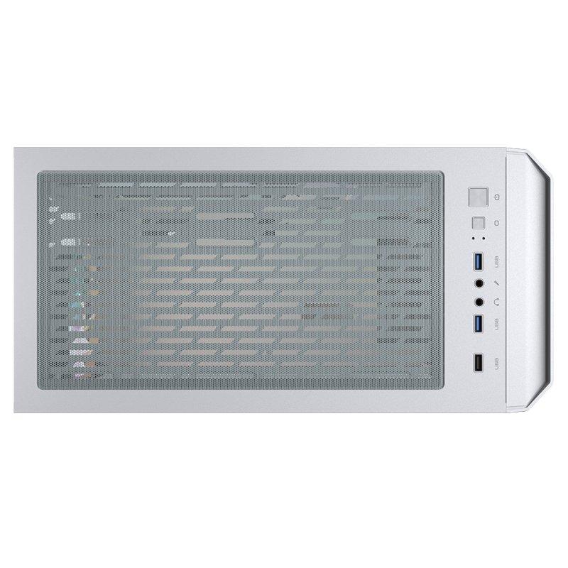 Cougar caja minitorre mg140 air rgb white cristal