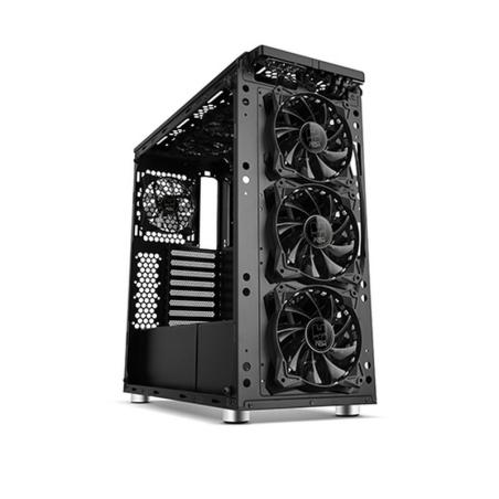 Nox caja semitorre e-atx  hummer tgx rgb cristal t