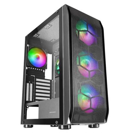 Mars gaming torre mc-kx e-atx xl  5x 12cm black