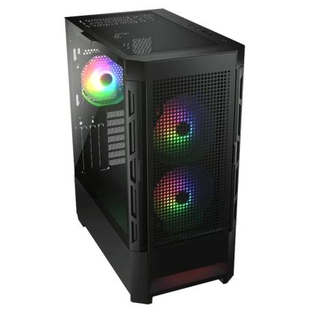 Cougar caja semitorre airface rgb negro