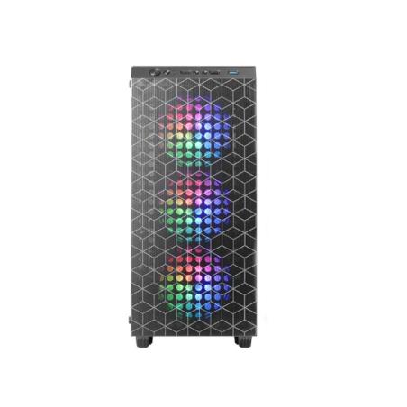 Mars gaming caja atx mc-mag 3 frgb fan negro