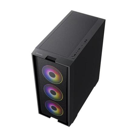 Hiditec caja e-atx h2 air argb black