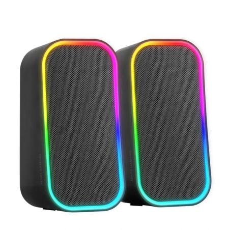 Mars gaming altavoz ms-om bt 20w rgb negro