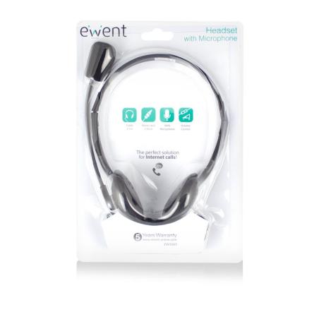 Ewent ew3563 auriculares+ micrófono stéreo