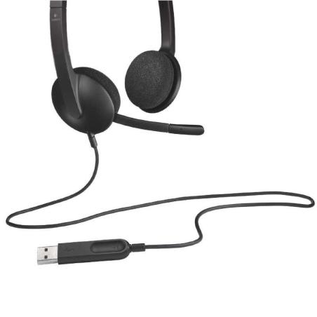 Logitech auricular+micro h340 usb