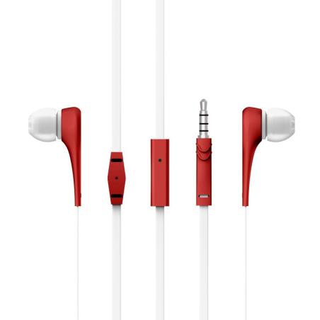 Energy sistem auricular intrauditivo style 1 rojo