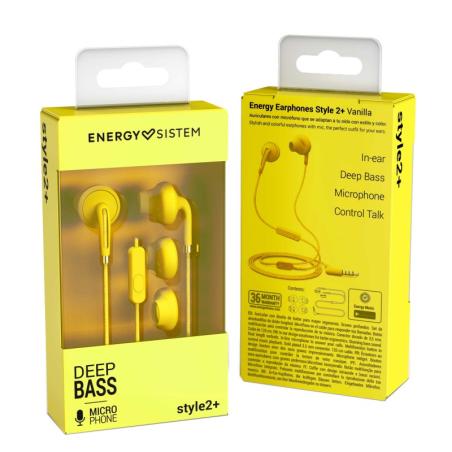 Energy sistem aur+mic in ear style 2+ vanilla