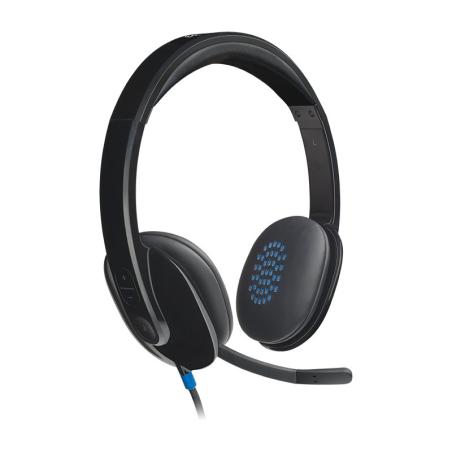 Logitech auricular+microfono h540 alto rendimiento