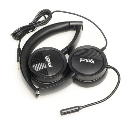 Iggual auriculares con micro dual tech usb/3,5 mm