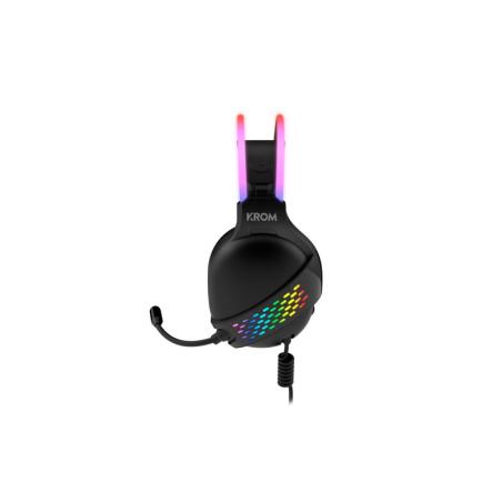 Krom auricular gaming klaim rgb led