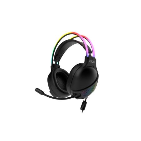 Krom auricular gaming klaim rgb led