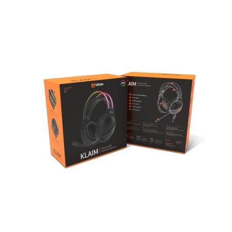 Krom auricular gaming klaim rgb led