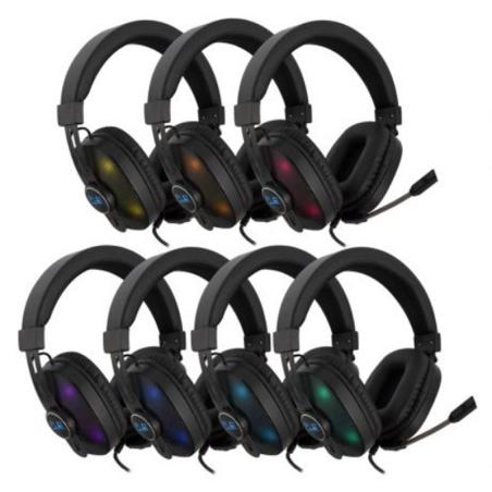 Ewent auricular pl3321 iluminación led rgb