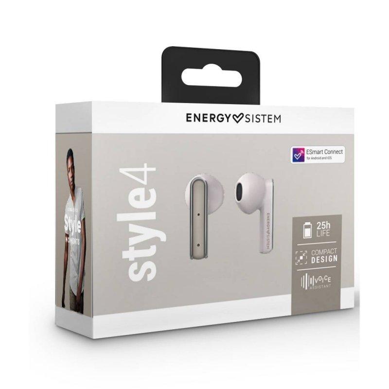 Energy sistem auriculares tw style 4 cream