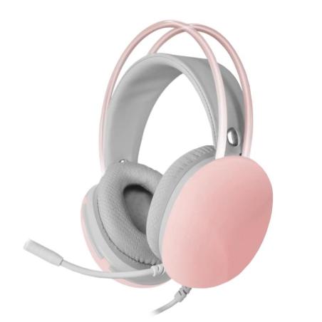 Marsgaming auriculares mh-glow pc/ps4-5/xbox pink