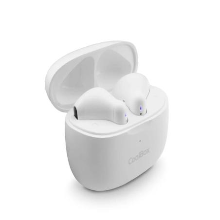 Coolbox auriculares bt  tws-01 manos libres