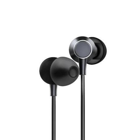 Energy sistem auriculares metallized black