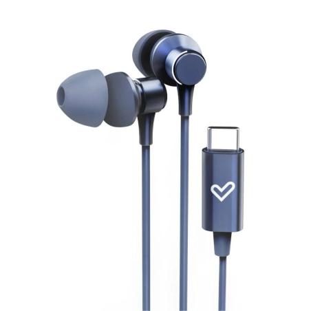 Energy sistem auriculares metallized type c navy