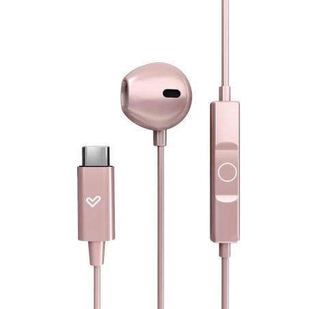 Energy sistem auriculares easypods type c rose