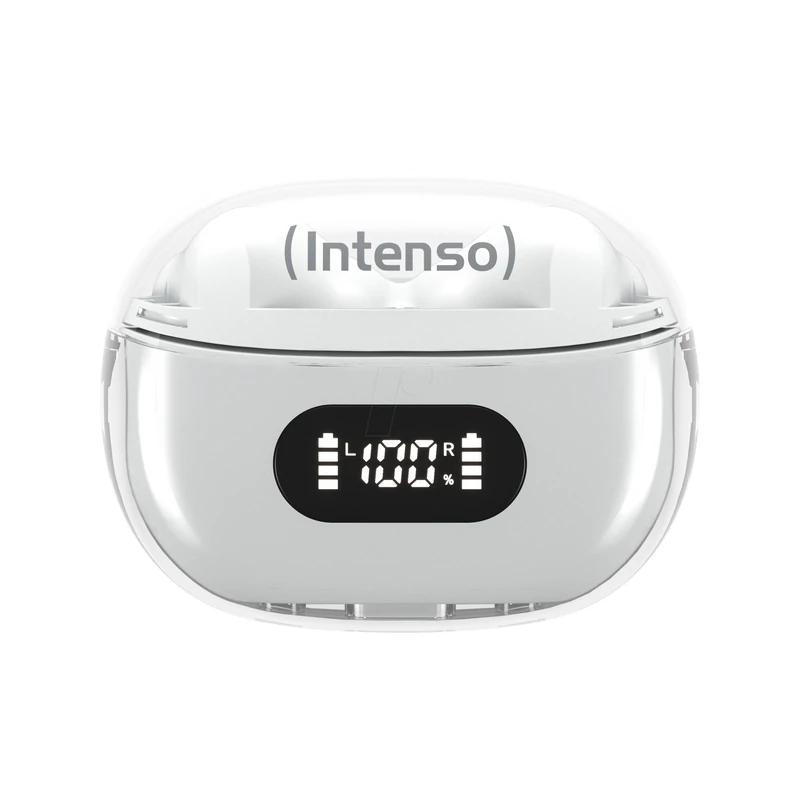 Intenso | buds plus auriculares tws anc+enc|blanco