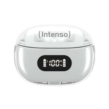 Intenso | buds plus auriculares tws anc+enc|blanco