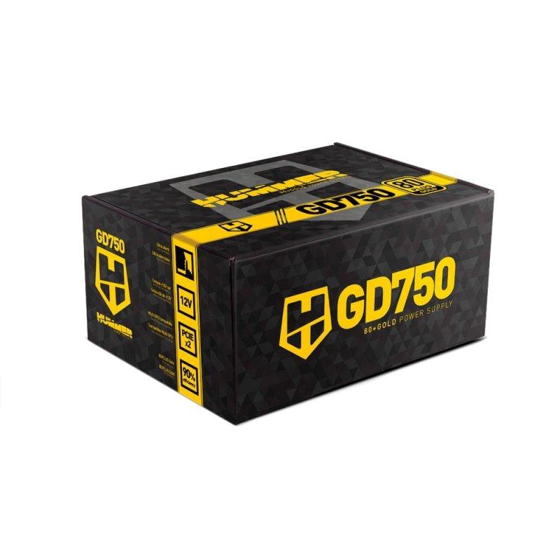 Nox fuente alimentación hummer gd750 80plus gold