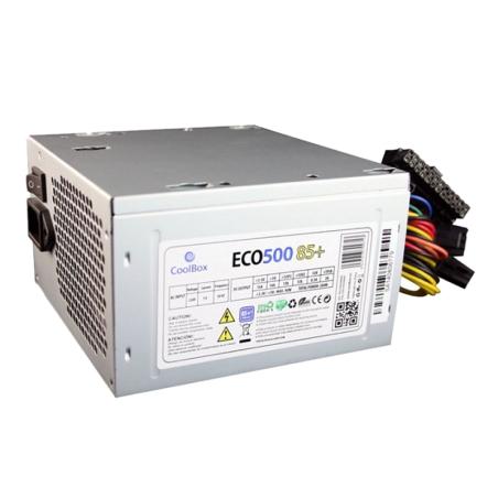 Coolbox fuente alim. atx  eco-500 85+ efi