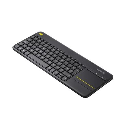 TECLADO LOGITECH K400 RF WIRELESS BLACK