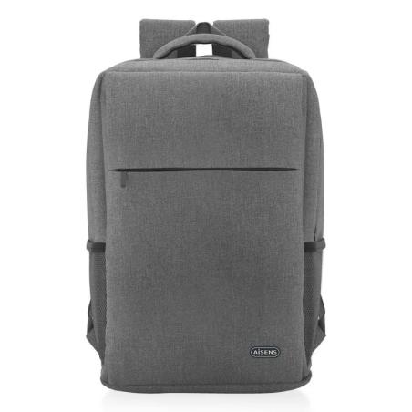 MOCHILA AISENS BP081 17 GREY ( CON DESPERFECTOS )