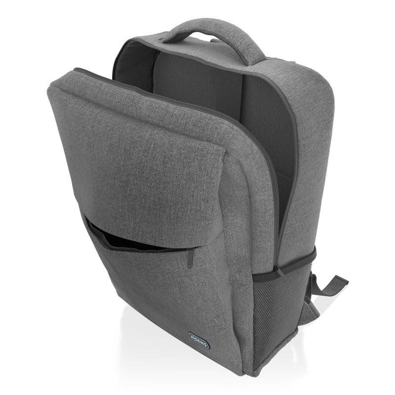 MOCHILA AISENS BP081 17 GREY ( CON DESPERFECTOS )