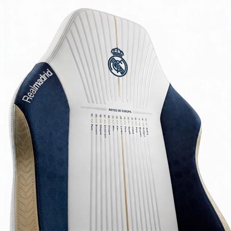 SILLA GAMING REAL MADRID EDITION OFICIAL TALLA XL