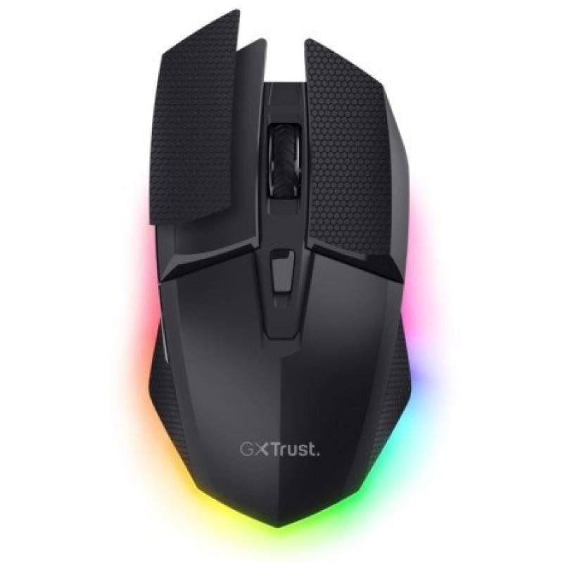 RATON TRUST GXT 122 FELOX+ GAMING RGB WIRELESS DUAL BLACK