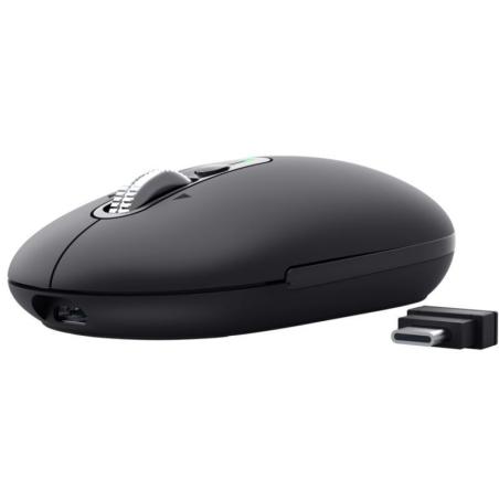 RATON TRUST SERON WIRELESS HYPERSCROLL SLIM BLACK