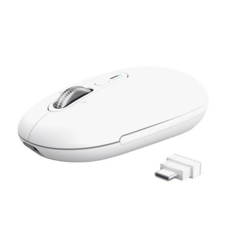 RATON TRUST SERON WIRELESS HYPERSCROLL SLIM WHITE
