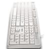 TECLADO NGS HERITAGESPANISH USB MULTIMEDIA WHITE