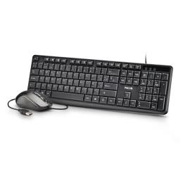 TECLADO + RATON NGS COCOAKIT V2 USB MULTIMEDIA BLACK