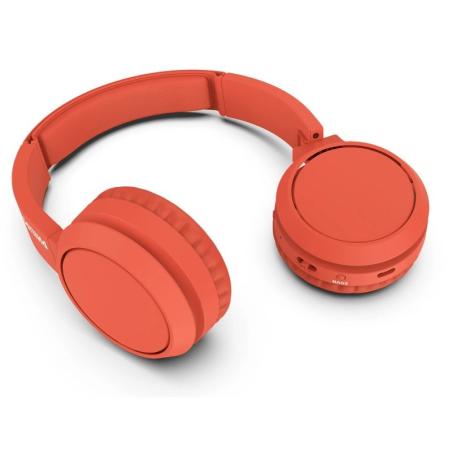 AURICULARES + MICROFONO PHILIPS TAH4205 BLUETOOTH RED