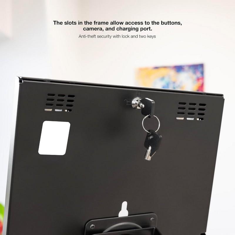 MARCO ANTIRROBO TOOQ TQATTE2601-M-B PARA TABLET 12.4/13 BLACK