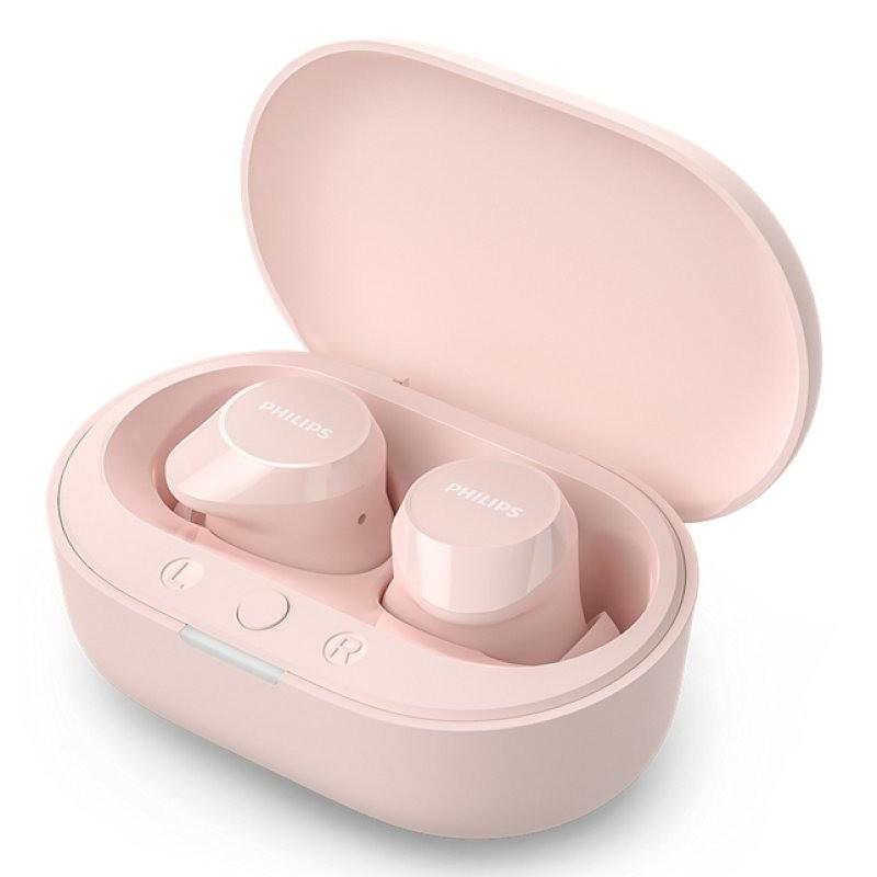 AURICULARES + MICROFONO PHILIPS TAT1209PK WIRELESS 6H ROSE